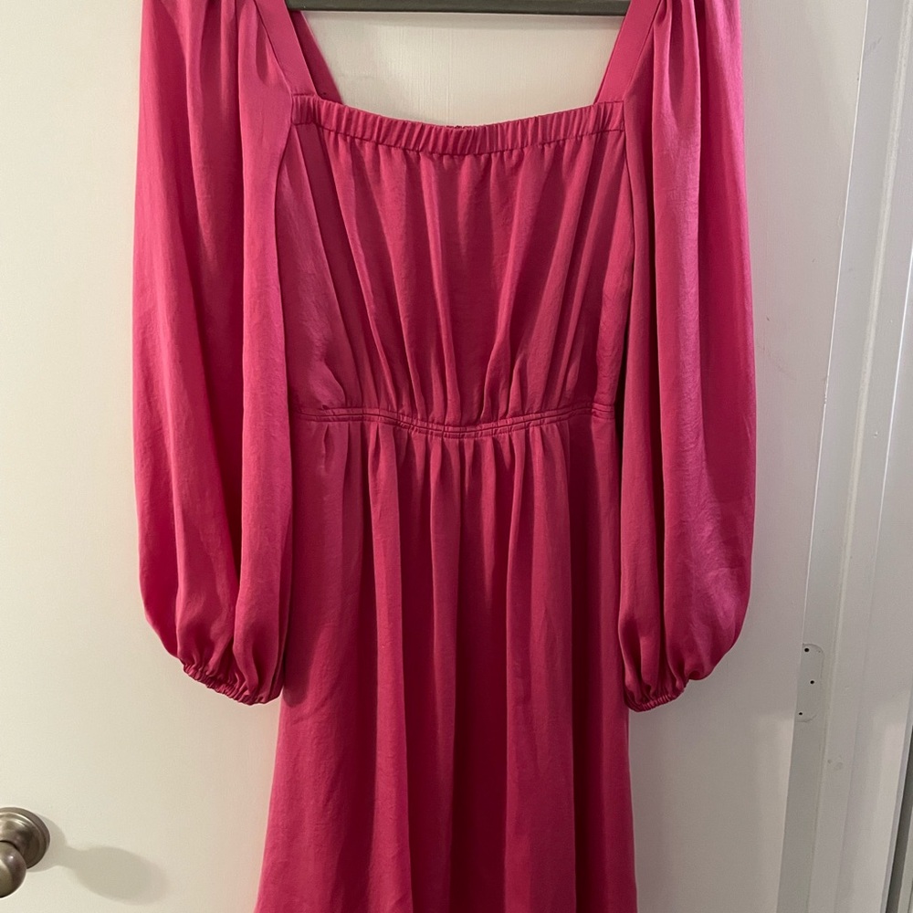 Elegant Pink Women's Dress